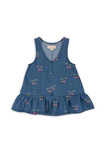 Konges Sløjd Magot Dress GOTS Ma Grande Cerise Denim